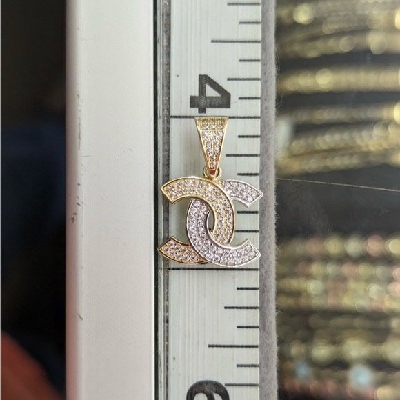 14k real gold CC pendant - Picture 5 of 6